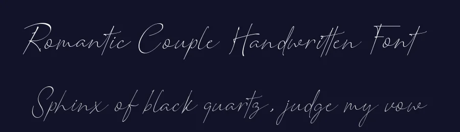 Romantic Couple Handwritten Font by typeline studio — Script Handwritten Font — thumbnail 2