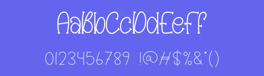 Romantic Designer Display Font by creativeletter — Display Font — thumbnail 3