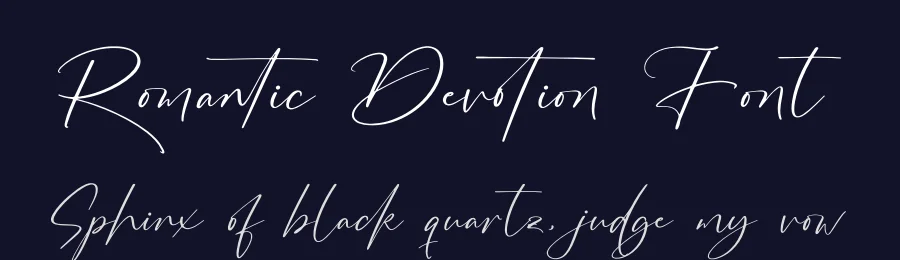 Romantic Devotion Font by stylishtype.co — Script Handwritten Font — thumbnail 2