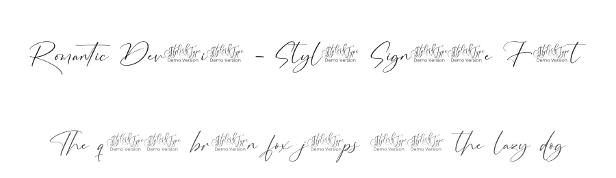 Romantic Devotion – Stylish Signature Font by stylishtype.co — Script Handwritten Font