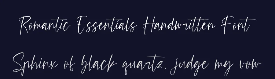Romantic Essentials Handwritten Font by Operatype.Co — Script Handwritten Font — thumbnail 2