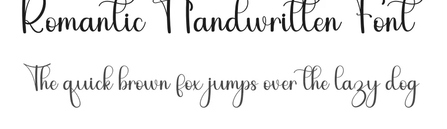 Romantic Handwritten Font by inermediaSTUDIO — Script Handwritten Font