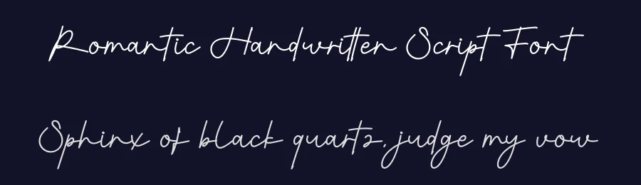 Romantic Handwritten Script Font by creativeletter — Script Handwritten Font — thumbnail 2