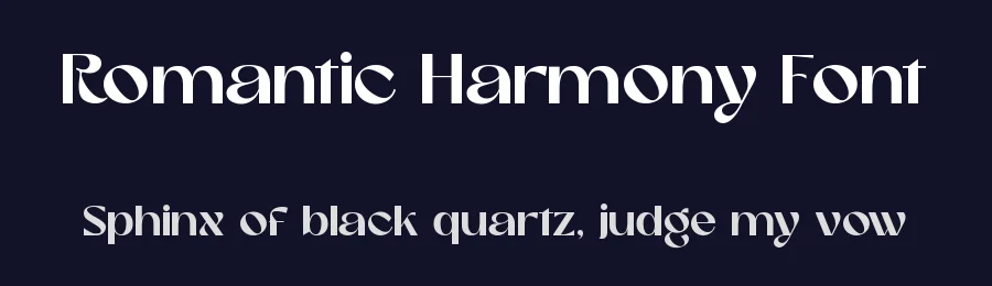 Romantic Harmony Font by zeenesia — Sans Serif Font — thumbnail 2