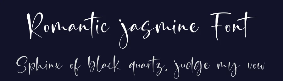 Romantic jasmine Font by Essentials Studio — Display Font — thumbnail 2