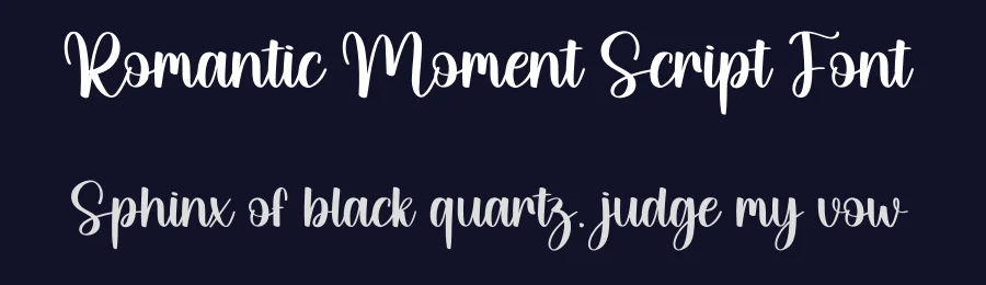 Romantic Moment Script Font by creativeletter — Script Handwritten Font — thumbnail 2
