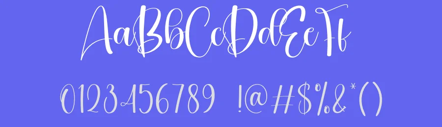 Romantic Pattern – Modern Script Handwritten Font by creativeletter — Script Handwritten Font — thumbnail 3