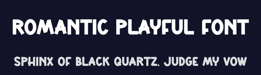 Romantic Playful Font by andikastudio — Display Font — thumbnail 2
