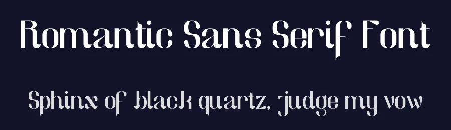 Romantic Sans Serif Font by Andrea Siracusa — Sans Serif Font — thumbnail 2