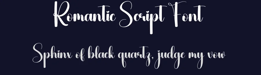 Romantic Script Font by creativeletter — Script Handwritten Font — thumbnail 2