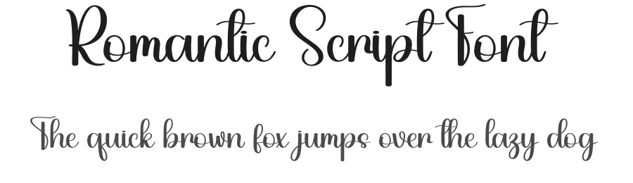 Romantic Script Font by andikastudio — Script Handwritten Font
