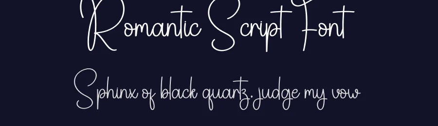 Romantic Script Font by creativeletter — Script Handwritten Font — thumbnail 2