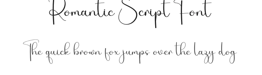 Romantic Script Font by Store_07 — Script Handwritten Font
