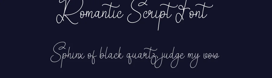 Romantic Script Font by creativeletter — Script Handwritten Font — thumbnail 2