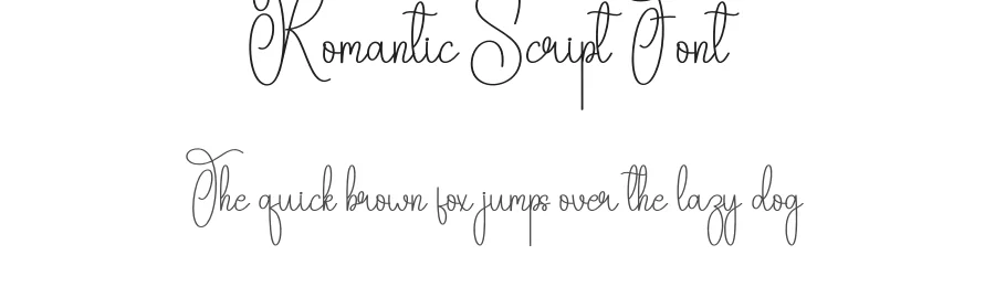Romantic Script Font by andikastudio — Script Handwritten Font