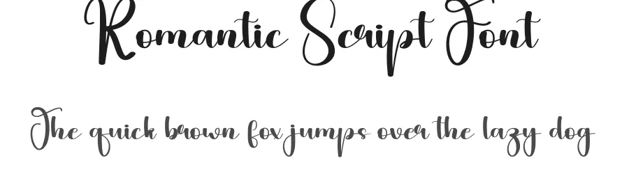 Romantic Script Font by andikastudio — Script Handwritten Font