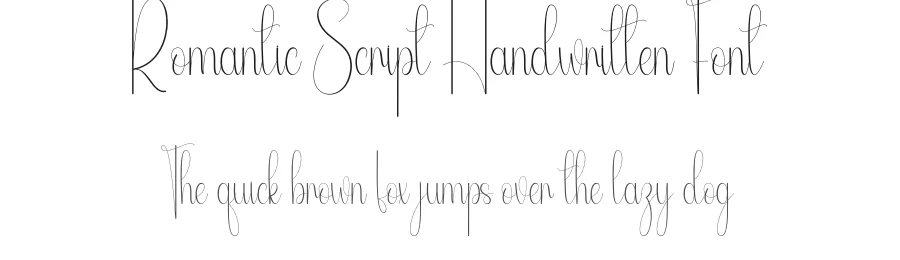 Romantic Script Handwritten Font by andikastudio — Script Handwritten Font