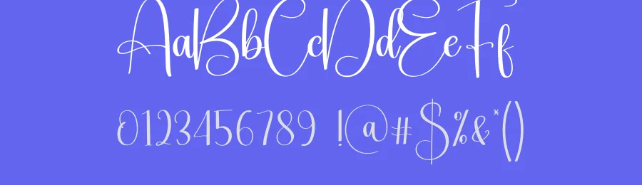 Romantic Script Typeface by creativeletter — Script Handwritten Font — thumbnail 3