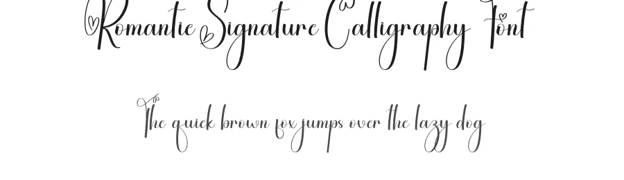 Romantic Signature Calligraphy Font by andikastudio — Script Handwritten Font