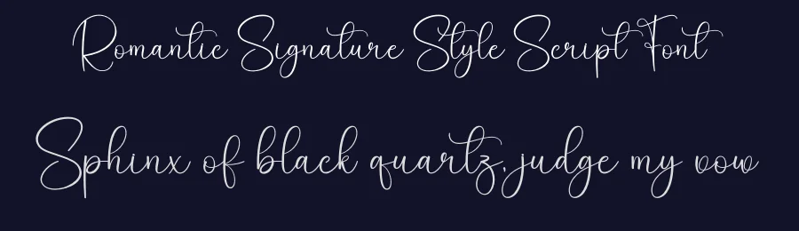 Romantic Signature Style Script Font by creativeletter — Script Handwritten Font — thumbnail 2