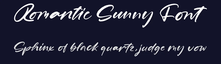Romantic Sunny Font by stylishtype.co — Script Handwritten Font — thumbnail 2