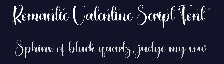 Romantic Valentine Script Font by creativeletter — Script Handwritten Font — thumbnail 2