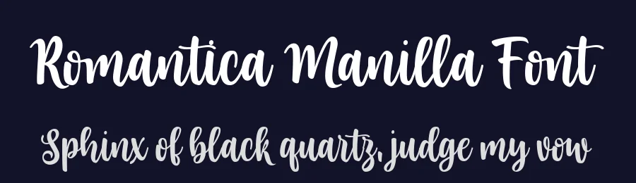 Romantica Manilla Font by Fourlines Design — Script Handwritten Font — thumbnail 2