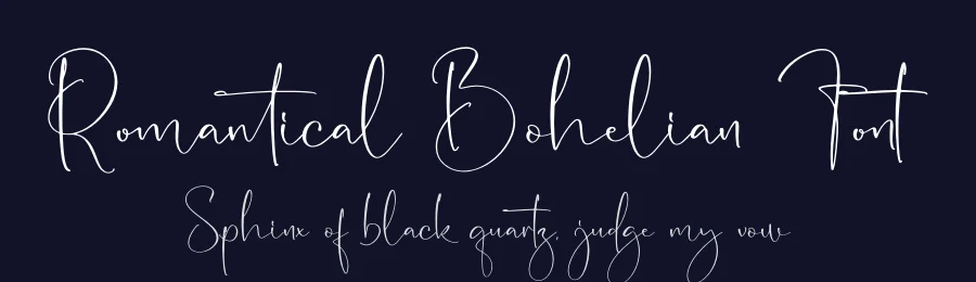 Romantical Bohelian Font by letterfabric — Script Handwritten Font — thumbnail 2