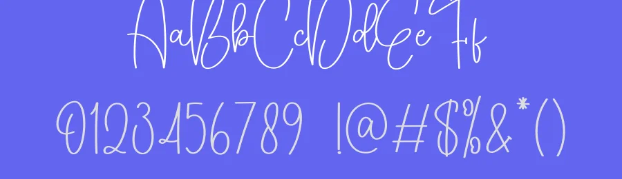 Romanticly Handwritten Font by creativeletter — Script Handwritten Font — thumbnail 3