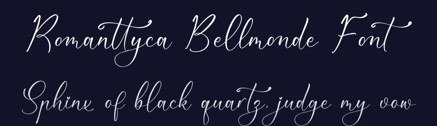 Romanttyca Bellmonde Font by Storytype — Script Handwritten Font — thumbnail 2