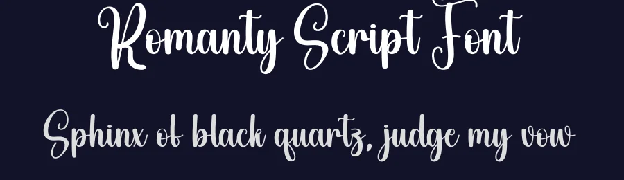 Romanty Script Font by andikastudio — Script Handwritten Font — thumbnail 2