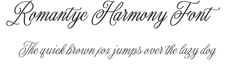 Romantyc Harmony Font by Ardian Nuvianto — Script Handwritten Font