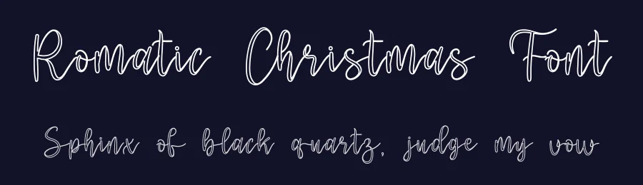 Romatic Christmas Font by inermediaSTUDIO — Script Handwritten Font — thumbnail 2