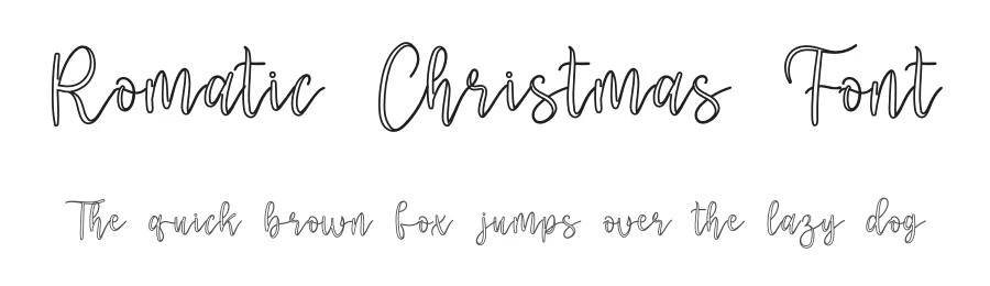 Romatic Christmas Font by inermediaSTUDIO — Script Handwritten Font