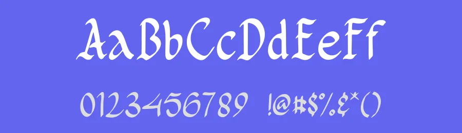 Rombenk Font by Enigma Lettering Studio — Blackletter Font — thumbnail 3