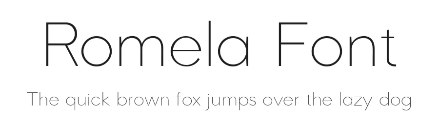 Romela Font by Sealoung — Sans Serif Font