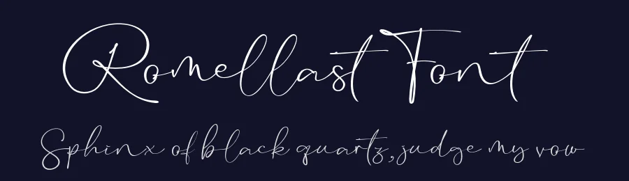 Romellast Font by alit design — Script Handwritten Font — thumbnail 2