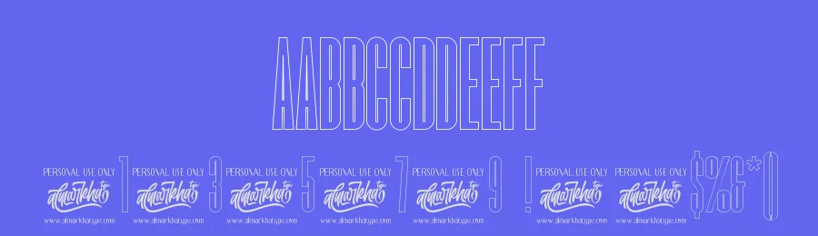 Romestone – Super Condensed Sans Font by Almarkha Type — Decorative Font — thumbnail 3