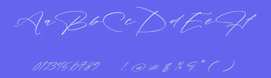 Romstand Bluelife Script Font by stylishtype.co — Script Handwritten Font — thumbnail 3