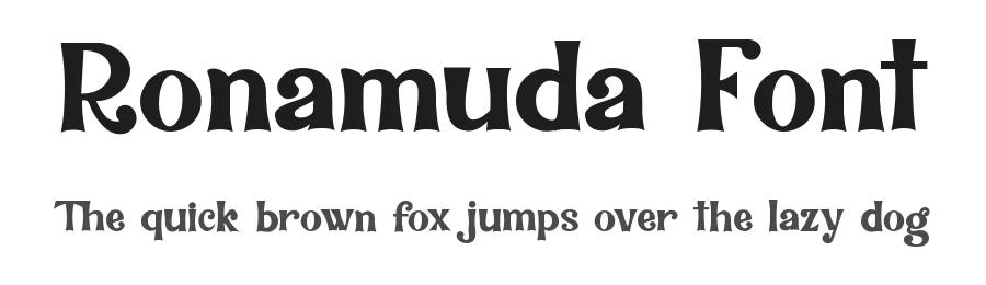 Ronamuda Font by jetsmax — Decorative Font