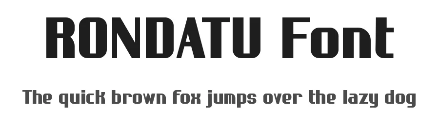 RONDATU Font by Aivos Dreams — Decorative Font