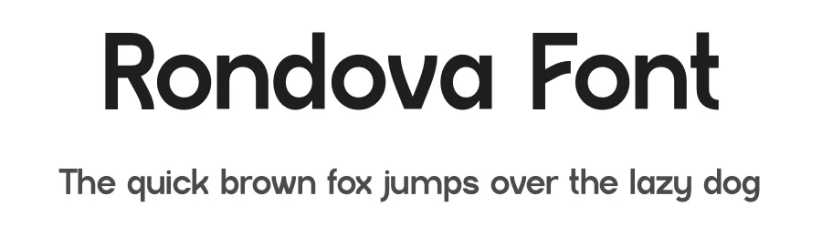 Rondova Font by Skytroopas — Sans Serif Font
