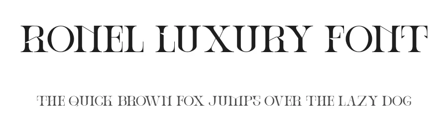 Ronel Luxury Font by Illushvara Design — Serif Font
