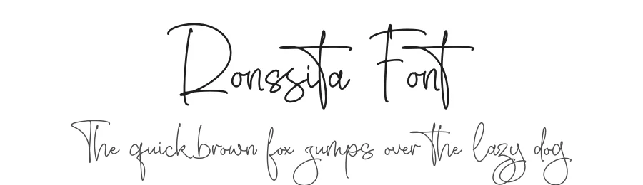 Ronssita Font by perspectype — Script Handwritten Font