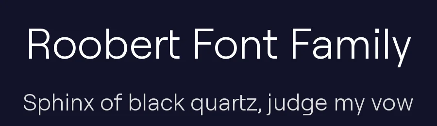 Roobert Font Family by Martin Vácha — Decorative Font — thumbnail 2