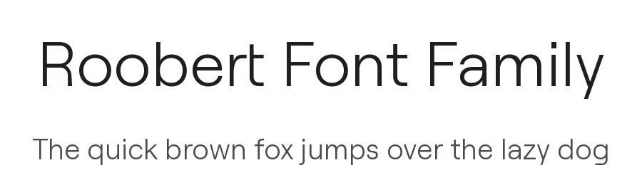 Roobert Font Family by Martin Vácha — Decorative Font