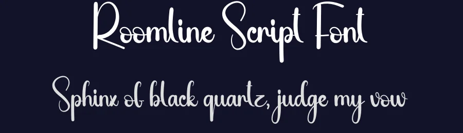 Roomline Script Font by andikastudio — Script Handwritten Font — thumbnail 2