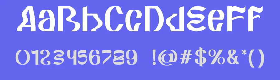 Rooste Display Font by Dhabee — Decorative Font — thumbnail 3