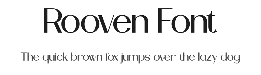 Rooven Font by Flawless And Co — Sans Serif Font