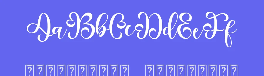 Rosabelle Flower Monogram Font by Yoga Letter — Display Font — thumbnail 3